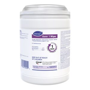 SEALED AIR *DIVERSEY* Oxivir® 1 Surface Disinfectant Cleaner Wipes, Canister, 160 ct. 100850923