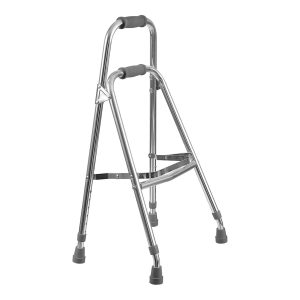 MABIS HEALTHCARE DMI® Folding Walker, Silver 500-1306-0600