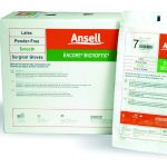 ANSELL Encore® Latex Micro Surgical Glove, Size 9, Brown 5787007