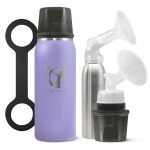 CERES CHILL CO Ceres Chill OG Stainless Steel Breast Milk Chiller Container, Lavender CC-1-BC-L-UV