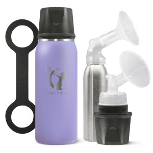 CERES CHILL CO Ceres Chill OG Stainless Steel Breast Milk Chiller Container, Lavender CC-1-BC-L-UV