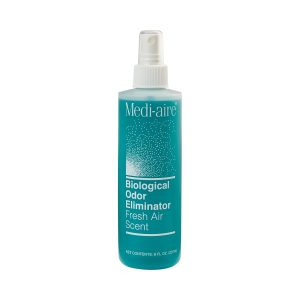 BARD Medi-aire® Biological Odor Eliminator Deodorizer, Fresh Air Scent, 8-oz. Spray 7018A