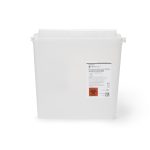 MCKESSON BRAND McKesson Prevent® Sharps Container, 1-1/4 Gallon, 10-3/4 x 10-1/2 x 4-3/4 Inch 2261