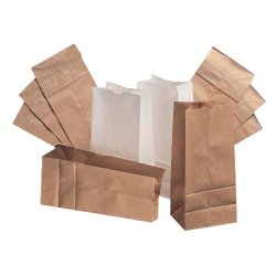 ESSENDANT CO/UNITED STATIONERS Brown Kraft Paper Bag, 7.06 x 4.5 x 13.75 Inch BAGGK12500
