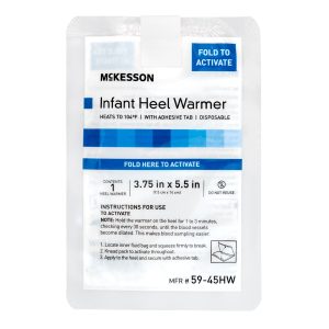 MCKESSON BRAND McKesson Infant Heel Warmer, 3.75 x 5.5 Inch 59-45HW