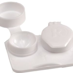 WILSON OPHTHALMIC CORP HilcoVision™ White Contact Lens Case CT-5500W