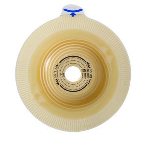 COLOPLAST Assura® Convex Light Ostomy Barrier, 28 mm Stoma Opening, Red Color Match 14274