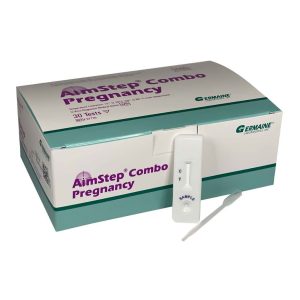 GERMAINE LABORATORIES INC AimStep® Combo hCG Pregnancy Fertility Reproductive Health Test Kit 97730