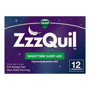 PROCTER & GAMBLE ZzzQuil™ Nighttime Sleep-Aid LiquiCaps 32390003802