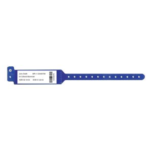 PDC HEALTHCARE Sentry® Bar Code LabelBand® Identification Band, 12 – 13 Inch, Blue 5080-13-PDM