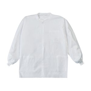 GRAHAM MEDICAL PRODUCTS LabMates® Lab Jacket, Large, White 85185