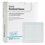 SION BRANDS LLC DermaRite® Adhesive Dressing, 4 x 4 Inch, White 00255