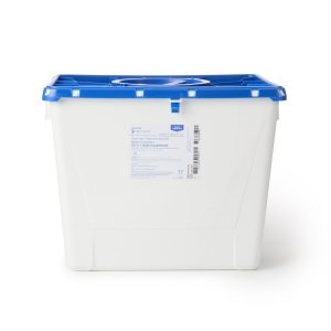 MCKESSON BRAND McKesson Prevent® Pharmaceutical Waste Container, 8 Gal., 13.5 x 17.3 x 13 inch 2256