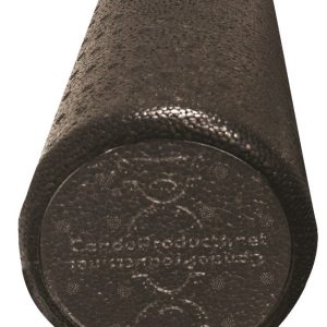 FABRICATION ENTERPRISES CanDo® Round Roller, Composite Foam, 6 in. Dia. x 12 in. L, Black 30-2281