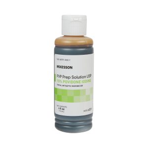 MCKESSON BRAND McKesson Microbicide Antiseptic PVP Scrub Solution, 4-ounce bottle 039