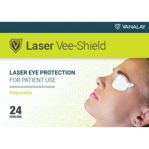 LASERVISION USA LP Vee-Shield Laser Eye Protector, One Size Fits Most 816023