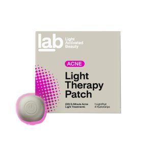 LED TECHNOLOGIES INC LAB Acne Light Therapy Patch Acne Treatments with Lightpod and Four Hydrogrips ACPOD