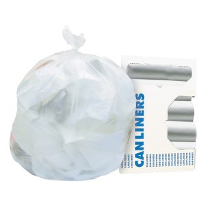 ESSENDANT CO/UNITED STATIONERS Heritage™ Standard High Density Trash Bag, Colorless, 16-gallon Capacity HERZ4833RNR01