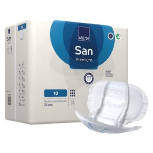 ABENA NORTH AMERICA Abena® San 10 Premium Bladder Protection Pads 1000021312