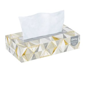 KIMBERLY CLARK Kleenex® Facial Tissue, 8 x 8-2/5 Inch 21606