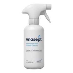 BRAVIDA MEDICAL Anasept® Wound Cleanser, 12-ounce bottle 4012SC