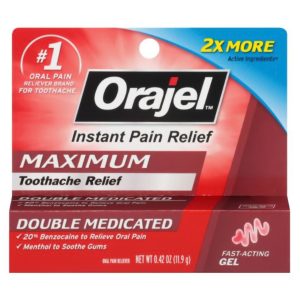 CHURCH AND DWIGHT Orajel™ 2X Toothache & Gum Medicated Gel 31031043028