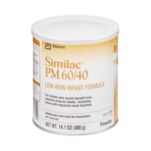 ABBOTT NUTRITION Similac® PM 60 / 40 Low Iron Powder Infant Formula, 14.1-ounce can 00850