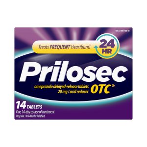 PROCTER & GAMBLE Prilosec OTC® Omeprazole 20 mg Acid Reducer Tablets 37000045502