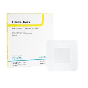 SION BRANDS LLC DermaDress® Composite Dressing, 6 x 6 inch 00277E