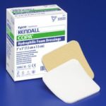 CARDINAL Kendall™ Nonadhesive without Border Foam Dressing, 2 x 2 Inch 55522