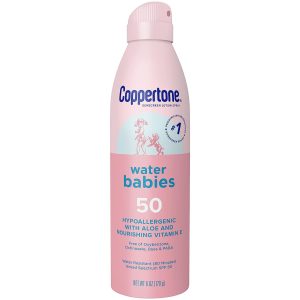 BEIERSDORF Coppertone® Water Babies Sunscreen Spray, SPF 50 07214002717