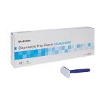 MCKESSON BRAND McKesson Single-Blade Razor, Double-Edged, Disposable 16-RZ24