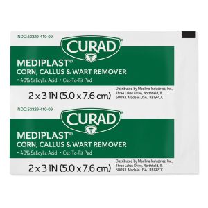 MEDLINE Curad® MediPlast® Corn, Callus & Wart Remover Pads 08019630260