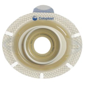 COLOPLAST SenSura® Click Xpro Flat Ostomy Barrier, 35 – 45mm Stoma Opening, Red Match 10027